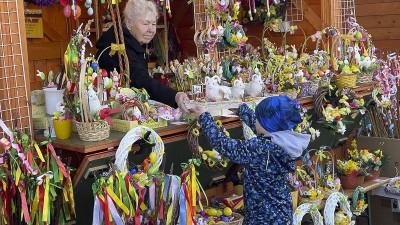 Jarní jarmark, ukázka řemesel, pomlázky, beránky. Přivítejte jaro v kladenském zámku