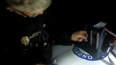 Konec lízacím testům. Na Kladně pomocí nového přístroje odhalili řidiče s pervitinem