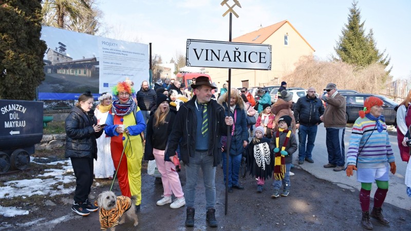 Cyklohr&aacute;ček jede už tuto sobotu na masopust do skanzenu Mayrau