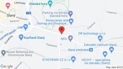 Nehoda ve Slaném. Sražený chodec