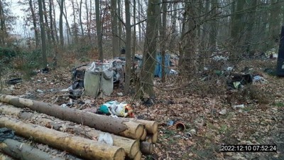Tak&eacute; v&aacute;m vad&iacute; nepoř&aacute;dek v lese na Kladně po bezdomovc&iacute;ch? Vznikla petice