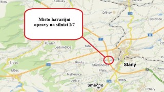 Silnice u Slaného se bude opravovat. Most je v havarijním stavu