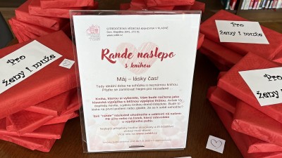 Středočeská vědecká knihovna v Kladně nabízí Rande naslepo s knihou