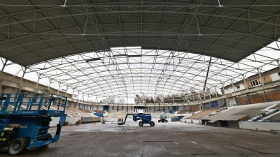 Víme, jak postoupila rekonstrukce zimního stadionu v Kladně, podívejte se