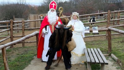 Mikuláš a Zlobidla navštíví první prosincovou sobotu Zoopark Zájezd. Nezapomeňte vzít s sebou dárky pro zvířátka