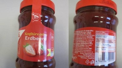 ČR - Jahodový džem z Kauflandu obsahoval nižší podíl ovocné složky, než bylo uvedeno na obale, zjistila Potravinářská inspekce