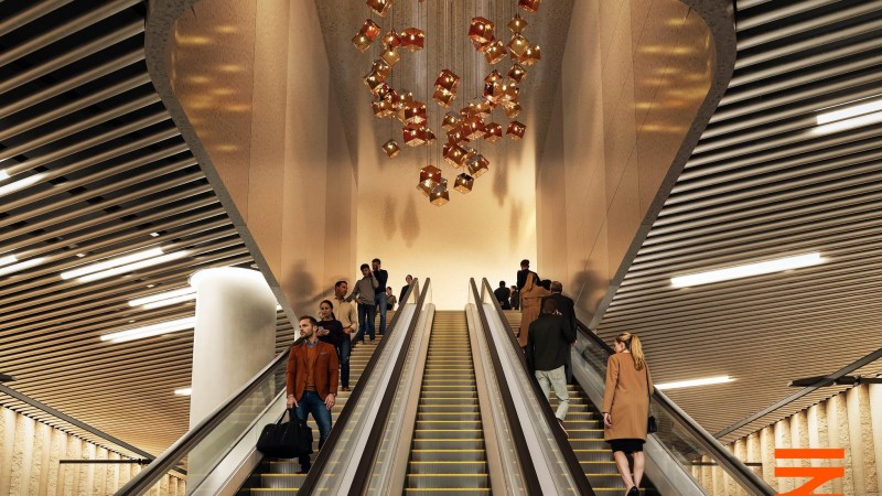 Takto bude vypadat nov&aacute; stanice Praha Dejvice