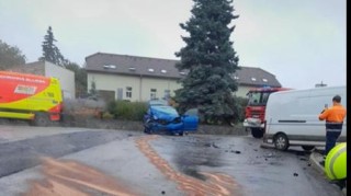 U nehody osobáku ve Studeněvsi zasahovali hasiči
