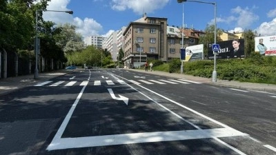Ulice Generála Klapálka opět průjezdná